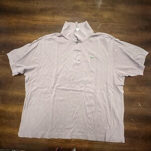Lacoste XXL SIZE 8 classic pique polo. Dusty purple